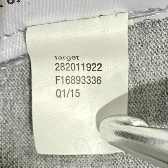 Xhilaration Tank Top Cream and Blue Print and Grey Back Small - Picture 9 of 9